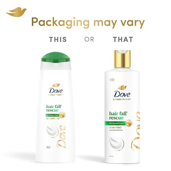 DOVE Hair Fall Rescue Shampoo 180 Ml || Hair Fall Control for Thicker Hair ||Mild Daily Anti Hair Fall Shampoo for Men & Women