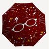 1PC Warner Glasses Stars Umbrella-8-Rib Reinforced, Automatic Open, Lightweight-A108