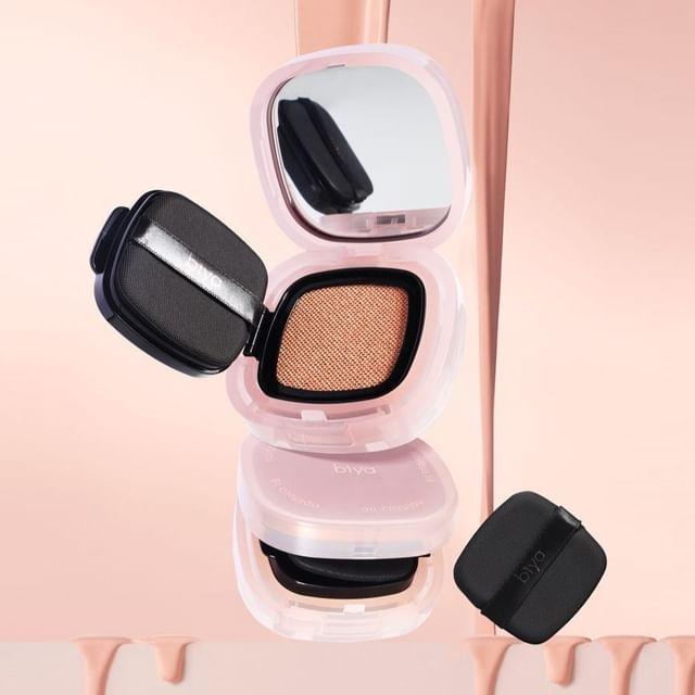 biya - Milky Matte Air Cushion Foundation - 3 Shades 01# Fair - 12g