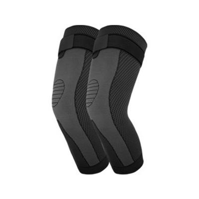 Men Hot Sale Long Full Leg Elastic Strap Rodillera Deportiva Knee Support Compression Brace Knee Sleeve M чёрный