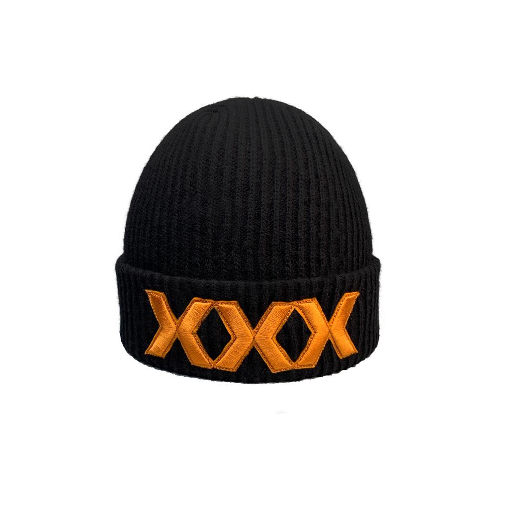 MEASPHERA Xxx Wappen Knitted Beanie - Black