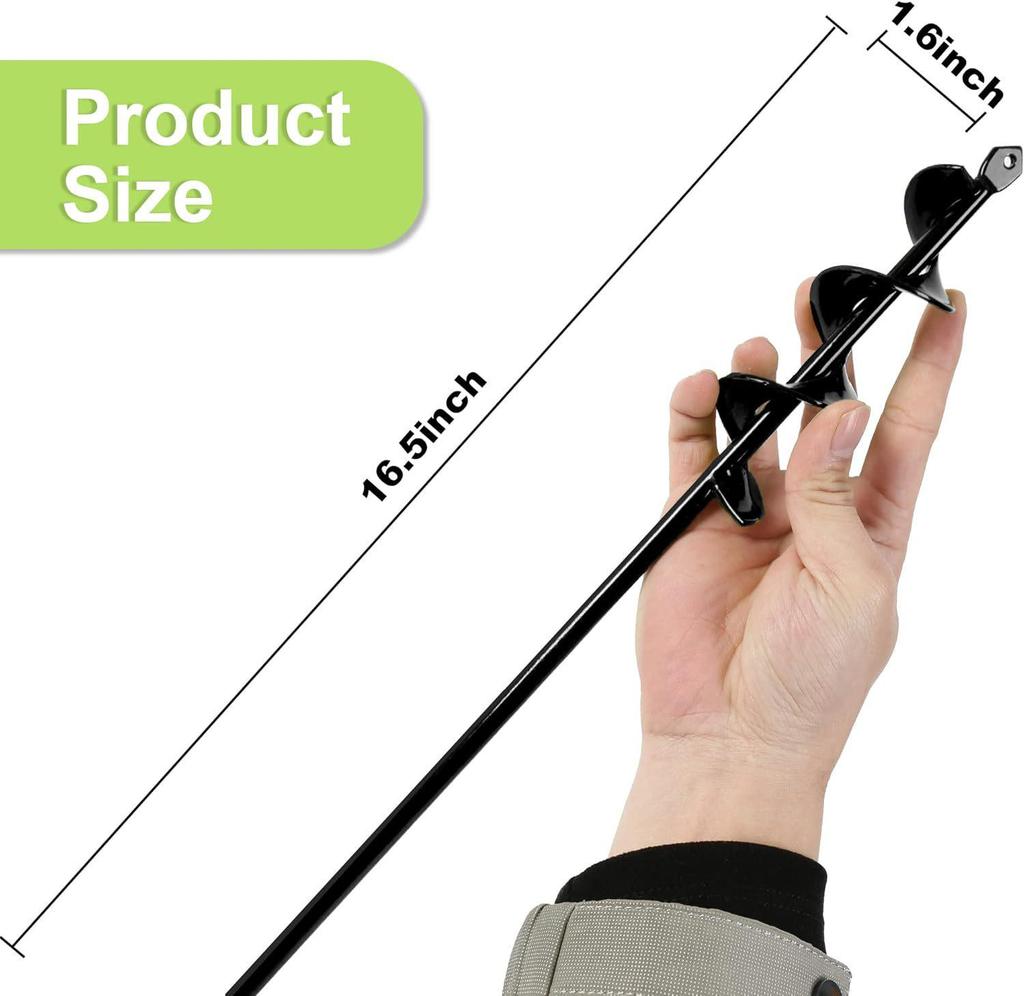 Portable Electric Earth Drill Bit for Planting and Soil Loosening