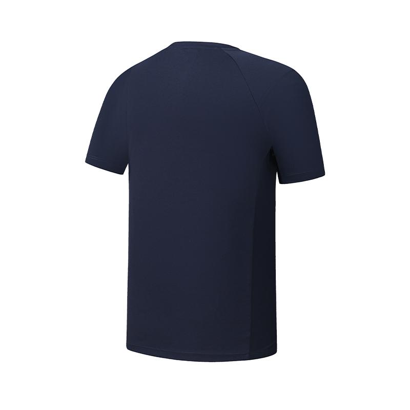 FILA Tennis Moisture Wicking Antibacterial Classic T-Shirt Men tops Cigarette-Blue A11M633112FDB
