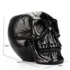 Queen-b Multi-Stand Black Skull Pen and Makeup Brush Stand, Desktop, Cool and Stylish Interior, Small Item Storage, Skull, Skeleton, Skeleton, Desk,