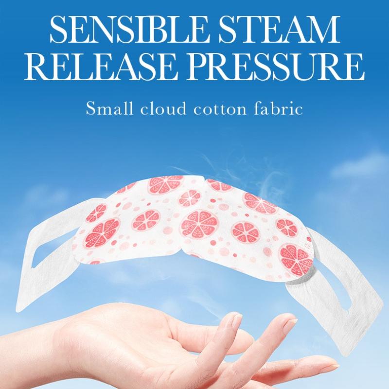 3pcs Yuzu rose steam eye mask, moisturizing and relieving dry eye eye eye mask skin care products