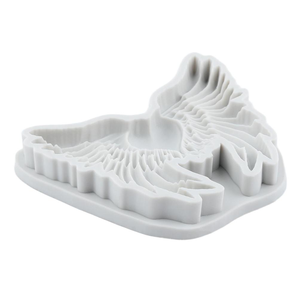 Angel Wing Silicone Molds Wing Fondant Mold Cake Decorating Tools Cupcake Topper Chocolate Candy Craft Gum Paste Polymer Clay