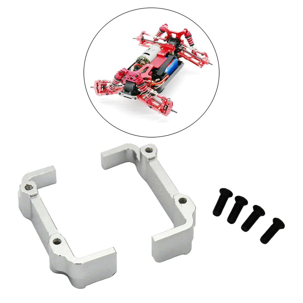 2Pcs 1:12 Scale RC Car Battery Holder Modified Part for 124018 124019 1:12 RC Car