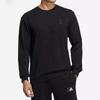 adidas Sweatshirts Men's Black Crew Neck Moderate Regular IA6952