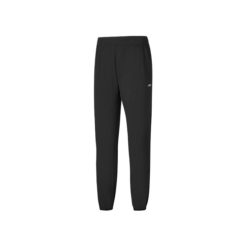 Skechers Basic Sports Series Fashionable Breathable Skin-Friendly Soft Cuffed Casual Pants Women bottoms P325W112-0018 M