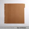 Colorful A4/B5 Loose-leaf Divider Pages for Notebooks, Universal & Customizable Index Pages