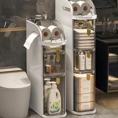 Toiletten-Aufbewahrungsschränke, Badezimmerschränke, Küchenregale, Badezimmer-Lückenschrank, Regalaufbewahrung