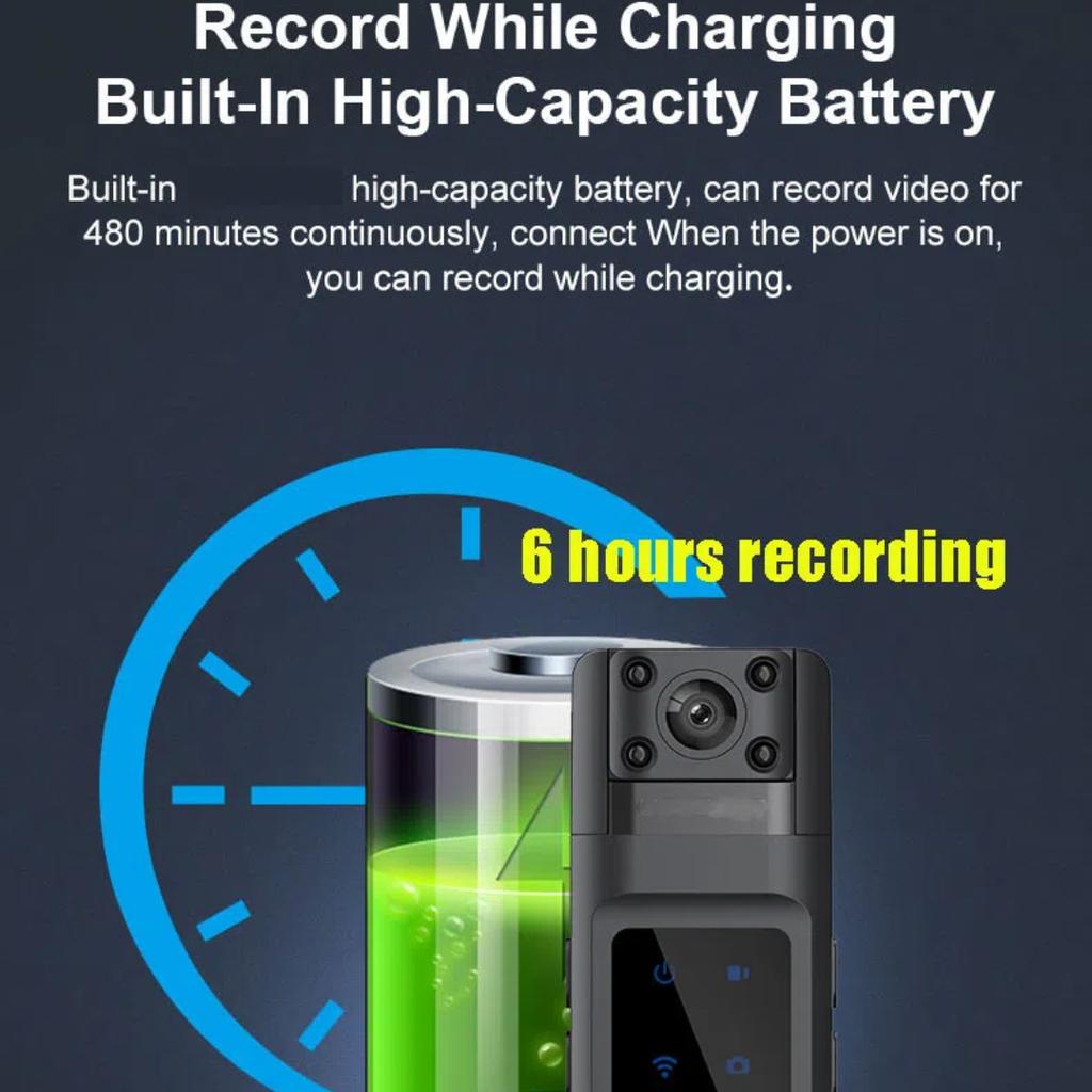 NEW WIth Wifi Hotspot Mini Camera 1080P Portable Digital Video Recorder Body Camera Night Vision DVR Miniature Camcorder