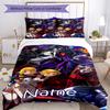 Set Biancheria da Letto Overlord Personalizzato con Nome 3 Pezzi Copripiumino Chiusura Include 1 Copripiumino e 2 Federe, Morbido e Confortevole per Tutte le Stagioni.