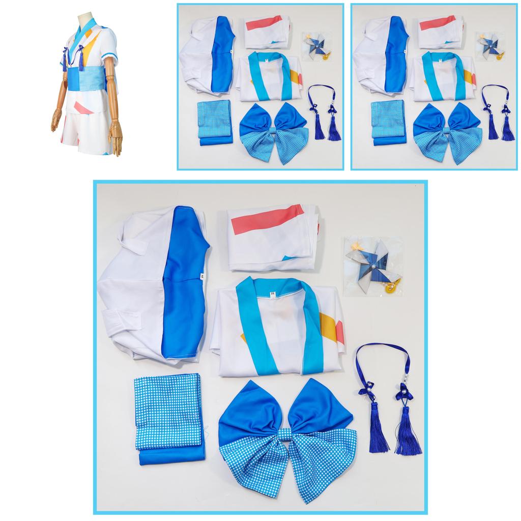 Ensemble Stars Nito Nazuna Cosplay Costume With Polyester Blend For Halloween Themed Party Dress Up