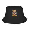 Bobr Kurwa Meme Bucket Hat for Men Women Beach Funny Beaver Field Hat Trendy Packable for Hiking Fishing Fisherman Cap Panamka