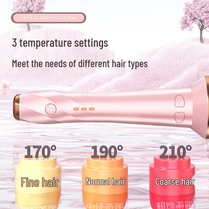 Minhuang Automatic 28mm Curling Iron, Negative Ion for Big, Fluffy Curls, Hair-Safe, Easy-to-Use