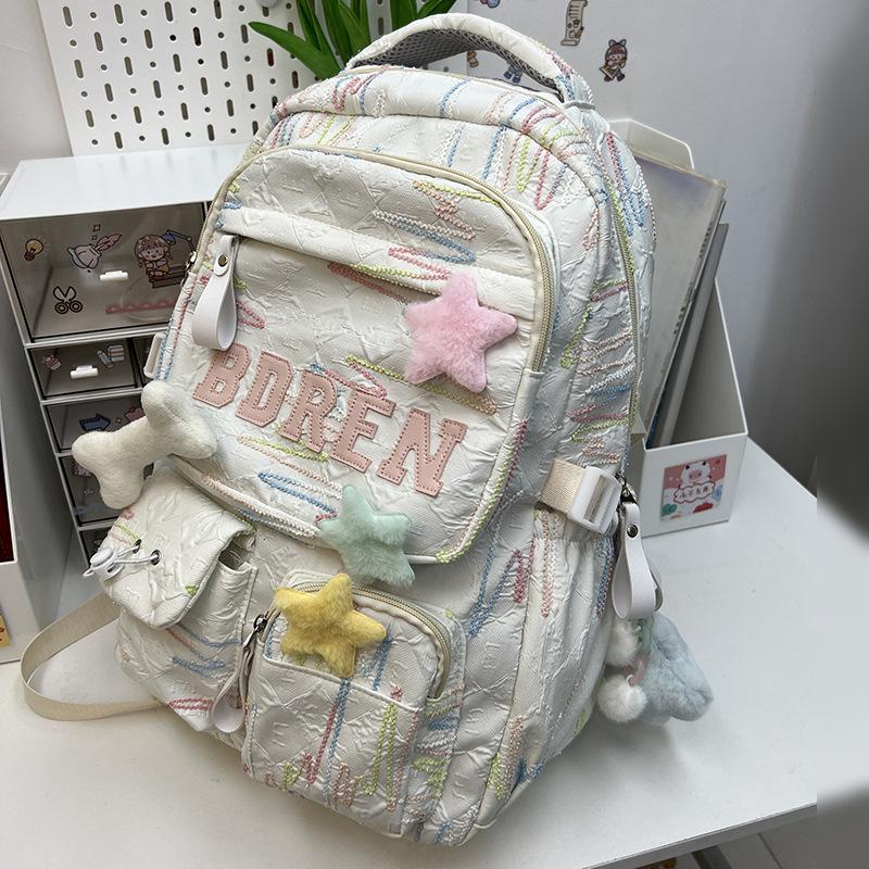 Children's Schoolbag, Primary School Students, Girls, Junior High School Students, High-value Backpack, Fashionable Backpack.