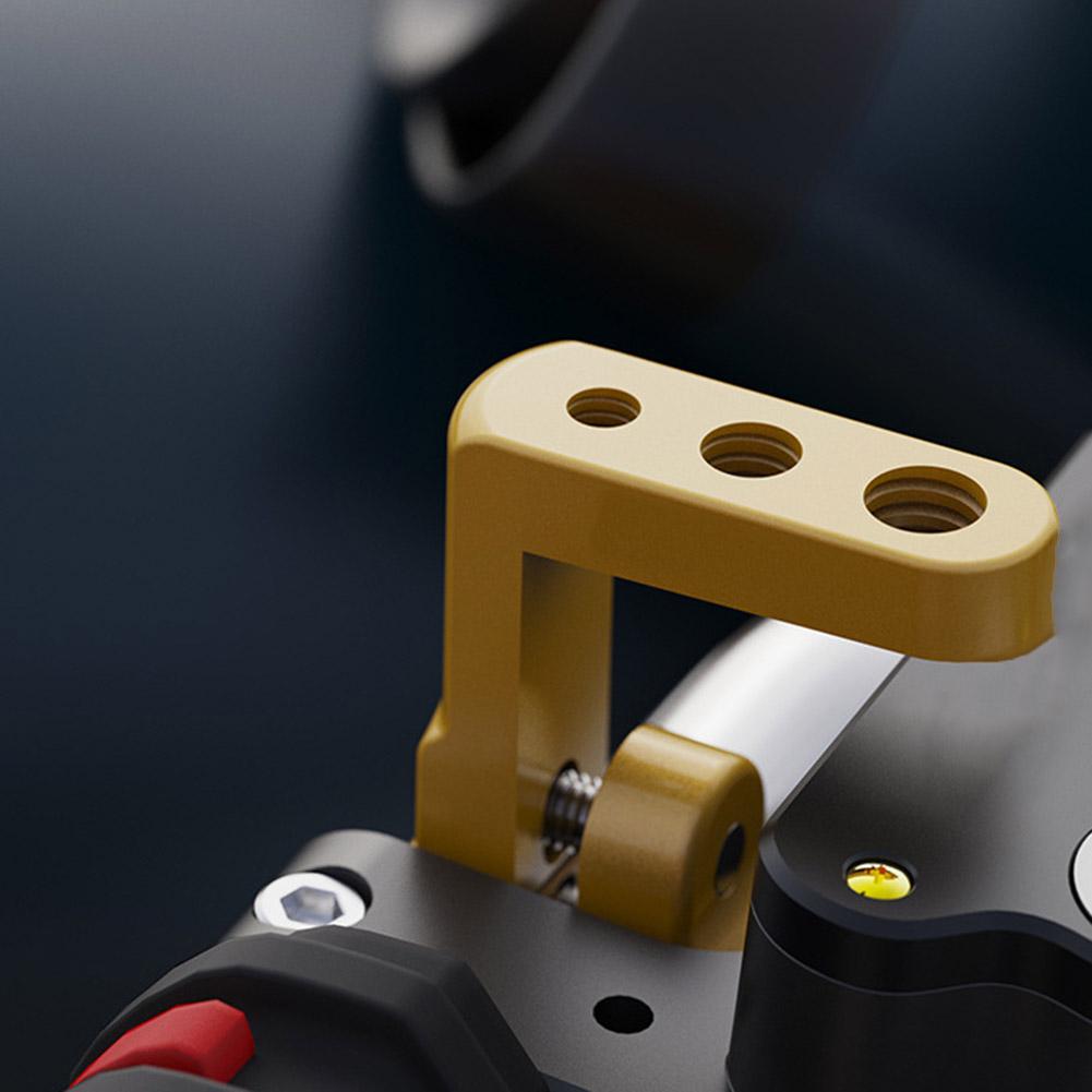 1pc Motorcycle Rear View Mirror Bracket Mount For 22mm Handlebar Holder Clamp Motorcycle Modification Multi Functional Bracket