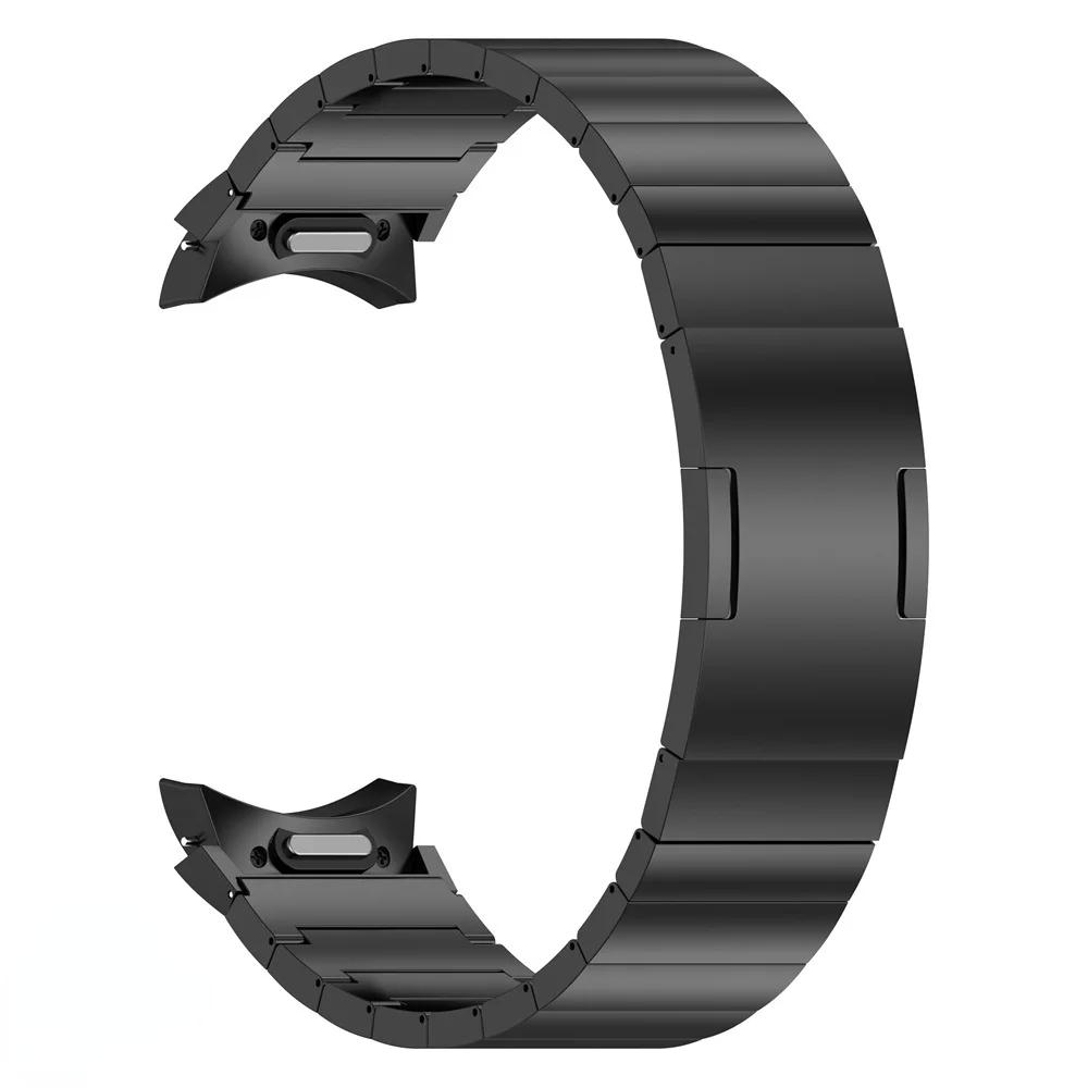 No Gaps Titanium Strap for Samsung Galaxy Watch 7 6 5 4 44mm 40mm Quick Fit Metal Band for Galaxy 4 6 Classic 5Pro 45mm Bracelet