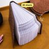With Scent Notebook Chocolate/Cookie Shape Pocket Journal Cookie Shaped Notebook  Gift