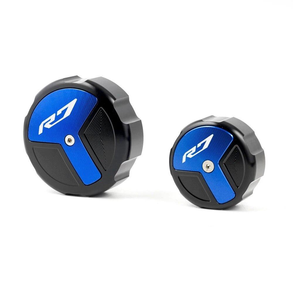 Motorcycle Accessories CNC Brake Fluid Reservoir Cap Cylinder Cover For YAMAHA YZFR7 YZF-R7 YZF R7 -2022