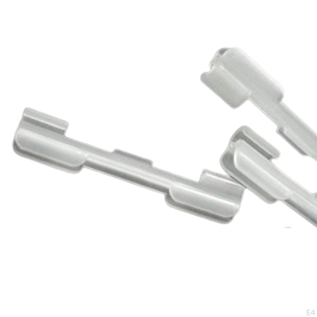 6 Pieces Light Rod Clips, Clip on Fluorescent Lightstick Holder Lightweight Replace
