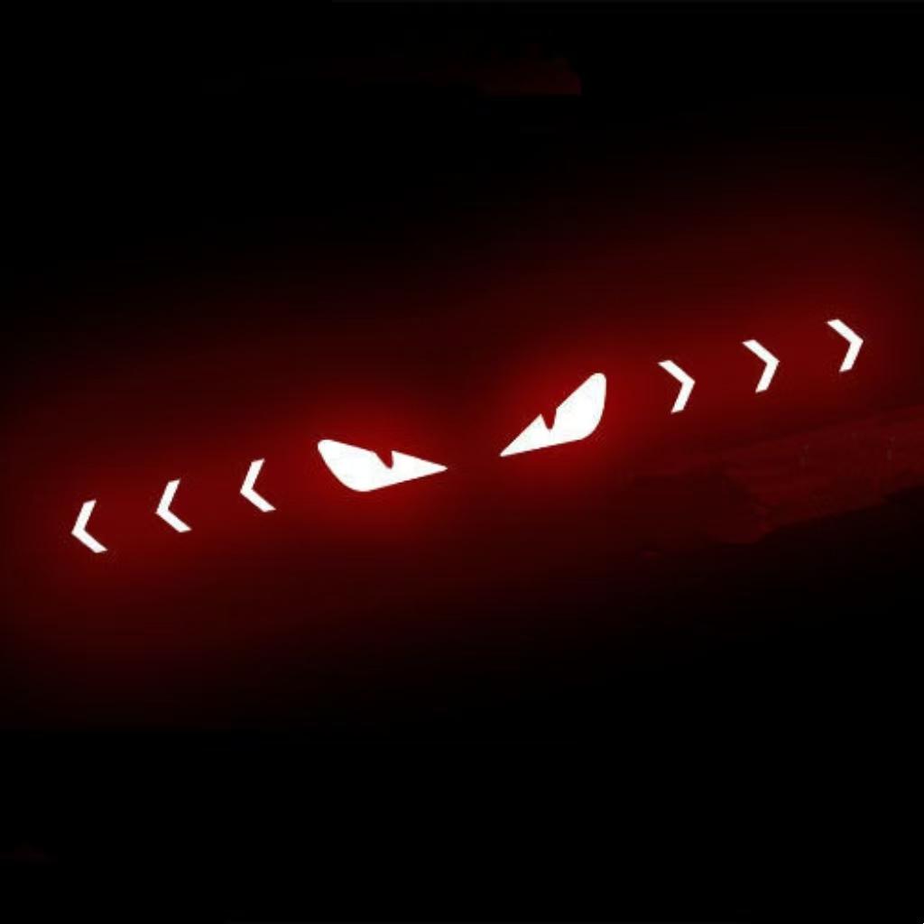 High Mounted Stop Lamp High Brake Light Sticker For Mitsubishi Pajero V73 V77 V87 V97 2007- Carbon Fiber