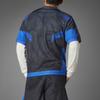 adidas Originals Color Block Logo Print Rundhals Kurzarm T-Shirt Herren Tops Blau Schwarz HD4832