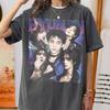 Hyunjin Stray Vintage Bootleg Shirt, Stray Kpop Grafisch T-shirt, Hwang Hyunjin Shirt, Retro K-pop Unisex T-shirt, SKZ Hyunjin Fan Cadeau
