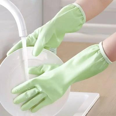 Household Dishwashing Gloves, Rubber Gloves, Waterproof Gloves, Cleaning Tools, Laundry And Kitchen Latex Gloves