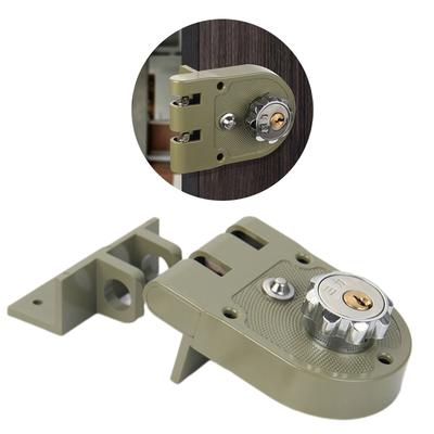 Retro Dual Opening Door Latch Easy Installation Metal Sliding Door Lock Secure Locking for Household & Commercial Use