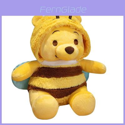 Adorável Urso de Pelúcia Desenho Animado Winnie The Pooh Brinquedo Macio e Fofo Animal de Pelúcia Boneco