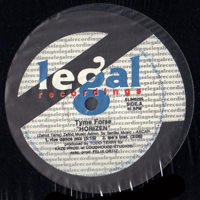 

12inch Record TYME FORSE - Horizen EL846205 E Legal 1991 US Dance & Electronica Used