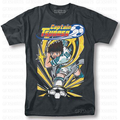 Captain Tsubasa Shirt Oozora Soccer Manga Japanese Anime Football T-Shirt Unisex T-Shirt