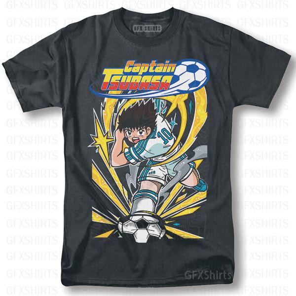 Captain Tsubasa Shirt Oozora Soccer Manga Japanese Anime Football T-Shirt Unisex T-Shirt