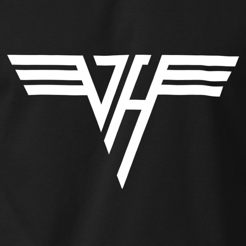 VAN HALEN Logo 70s Classic Hard Rock n Roll Heavy Metal on S-6XL Tee Unisex T-Shirt