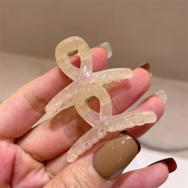 Exquisite Jelly Color Versatile Shark Hair Clip for Side Bangs