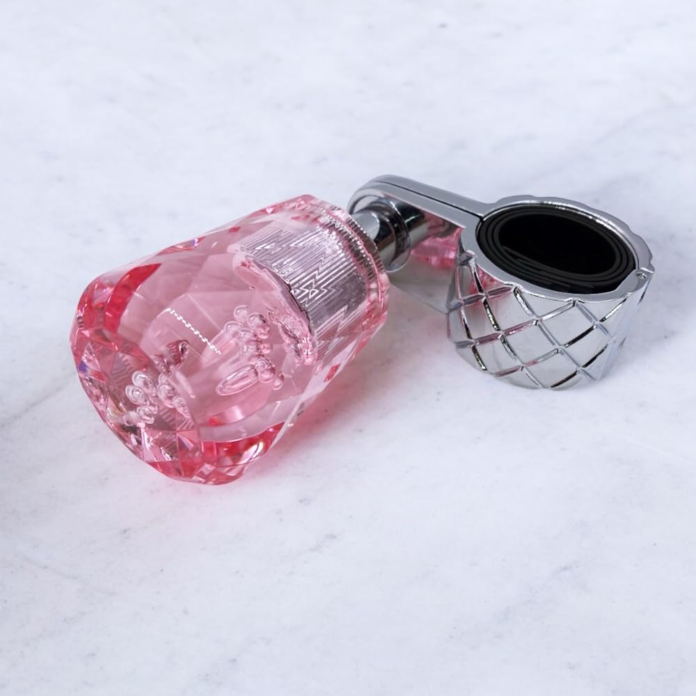 Steering Wheel Spinner, Crystal, Diamond Cut, Foam, Universal Parts, Truck, Mini Car, HiAce, Steering