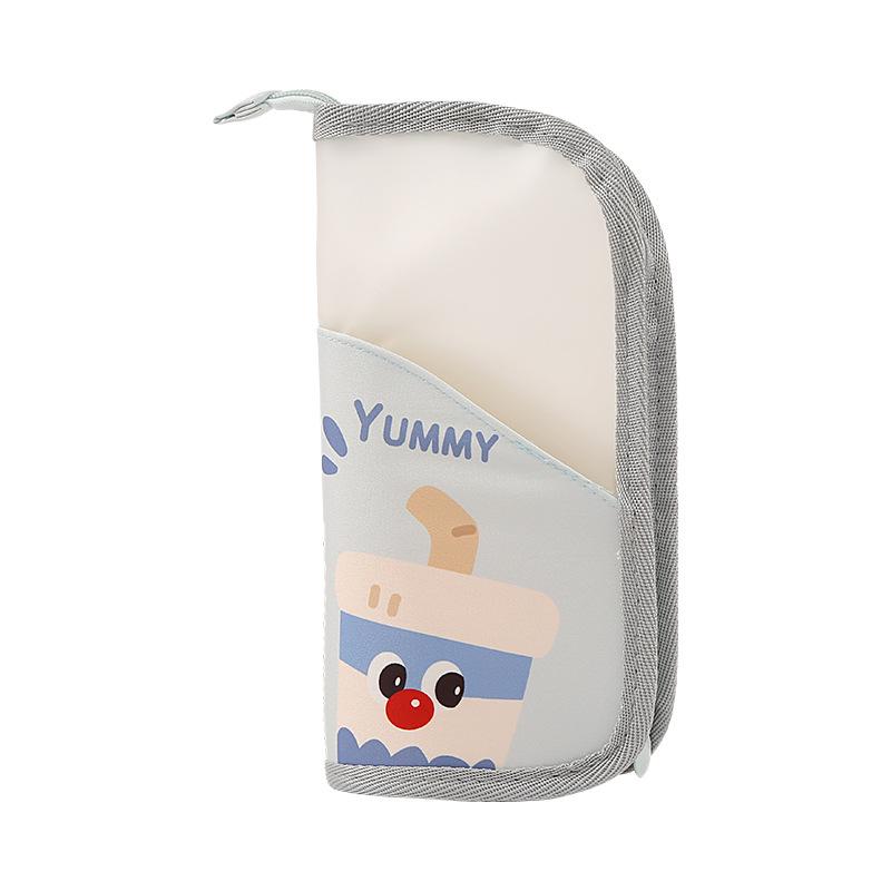 

Cartoon Portable Makeup Brush Organizer, High Value Travel Cosmetic Bag 1218 KTB синий