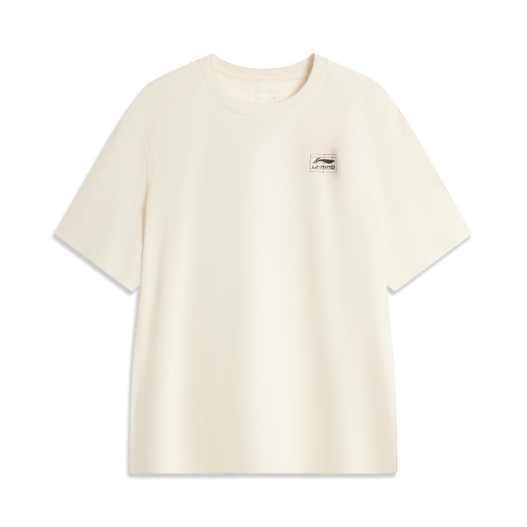 Li-Ning Einfaches Bequemes Modisches Vielseitiges Trendiges Kurzarm T-Shirt Herren Oberteile AHSVA41-1