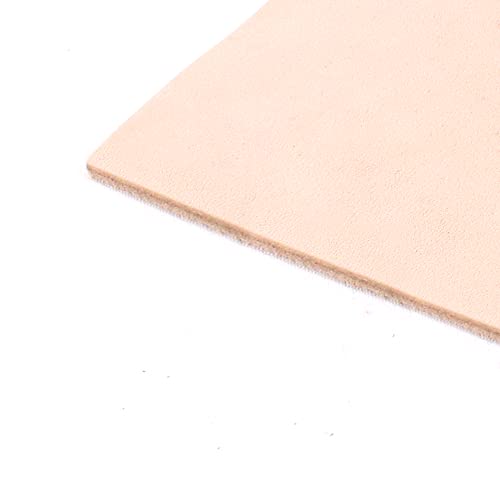 Leather Himeji Honjin Genuine Postcard Size Natural Tanned Light Color (Tan Ro) Made Japan (Thickness 1.5mm)