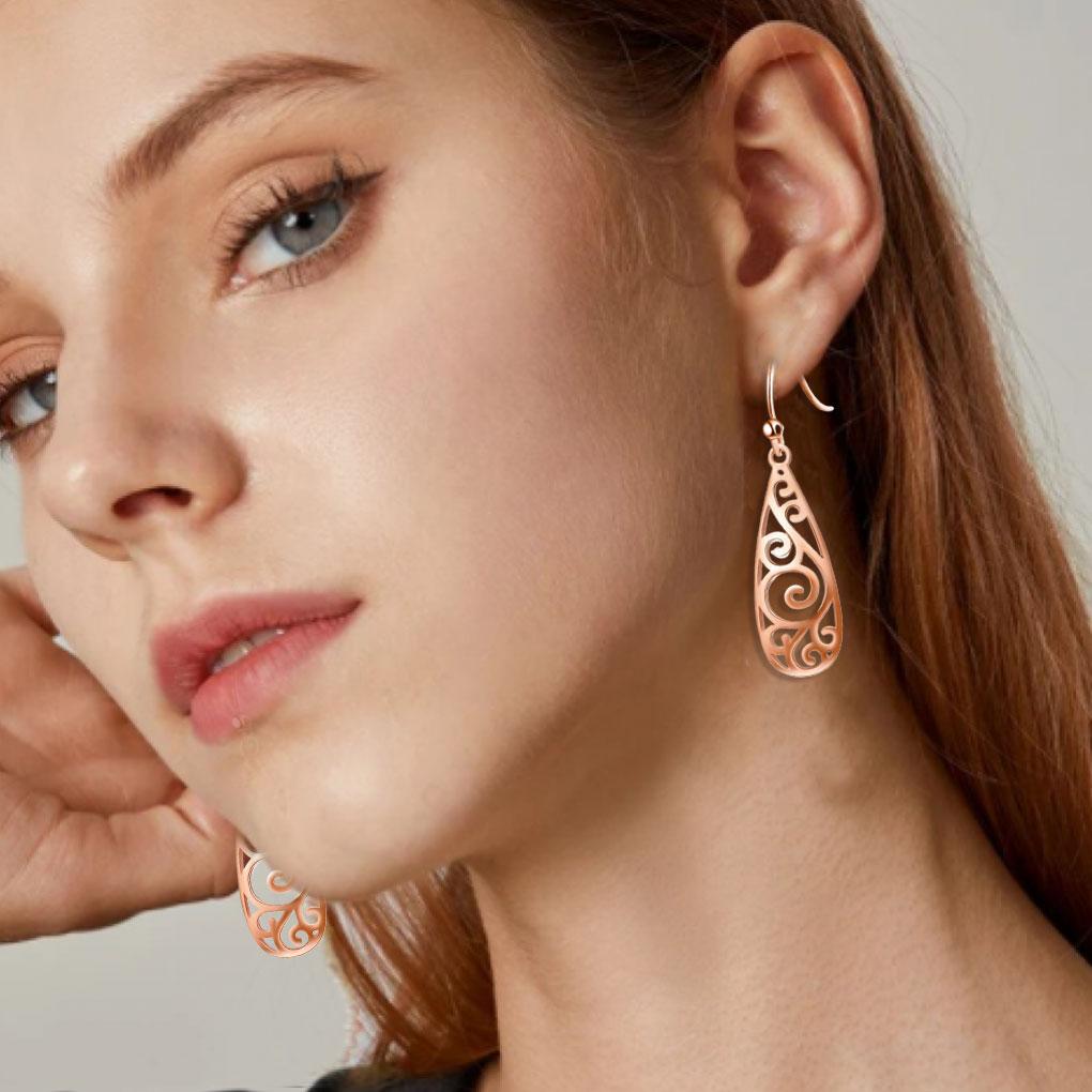 Alloy Drop Earrings For Women Retro And Fashionable Dangle Drop Earrings Vintage Earrings Gifts