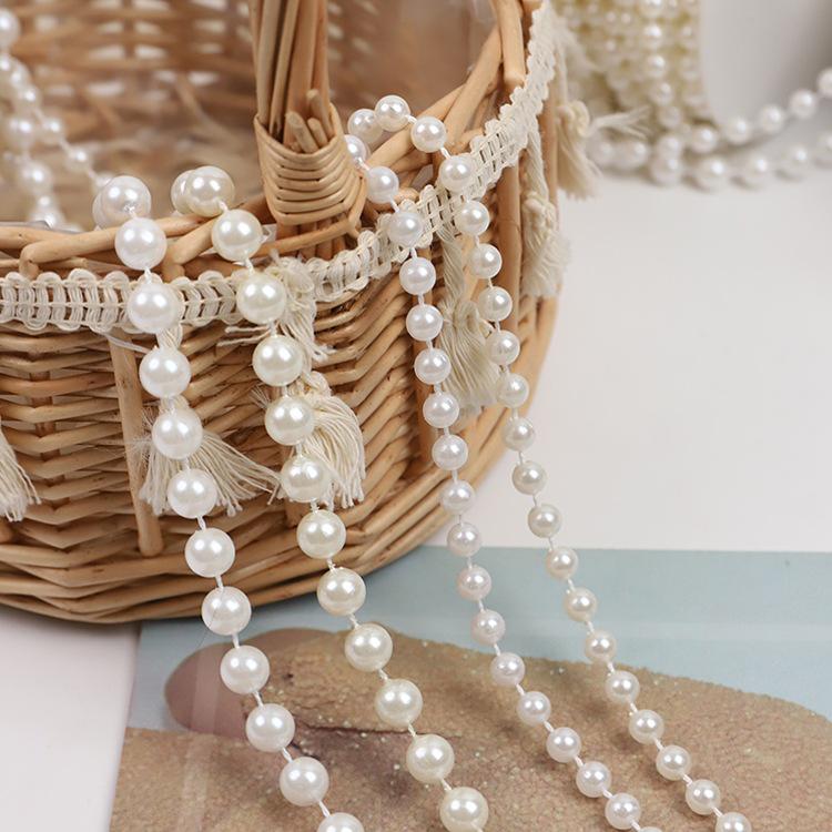 Pearl Bow Beaded Chain for Floral Decoration and Fresh Flower Packaging