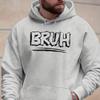 For Funny Cartoon Sweater, Creative Brvh Print Casual Hoodie, Multi-color Optional Coat