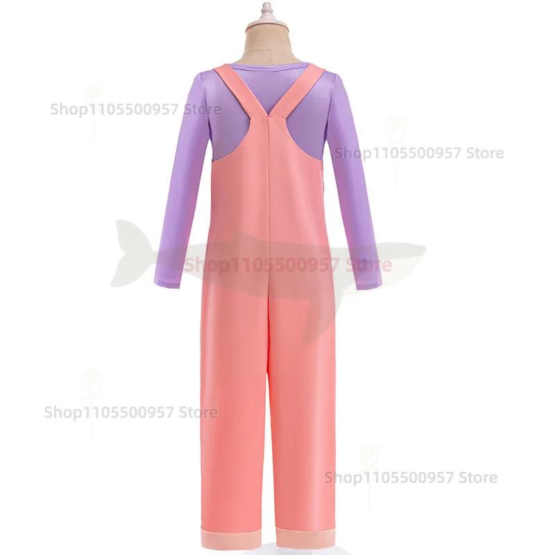 Nuovo Gioco The Amazing Circus Jax Costumi Cosplay Bambini Ragazza Tuta+Guanti Per Festa Travestimento Halloween Carnevale Costume