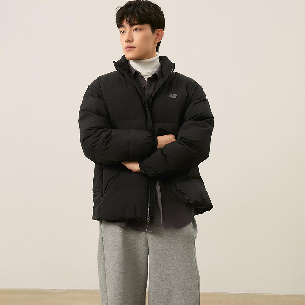New Balance Sports Life Collection Duck Down Jacket Unisex Black AMJ44302-BK