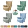 Polar Polar Eğimli Kol Kanat Sırtlı Sandalye Kapakları Elastik Koltuk Slipcovers Koltuk Minderi Kapaklı Çıkarılabilir Kanepe Slipcover
