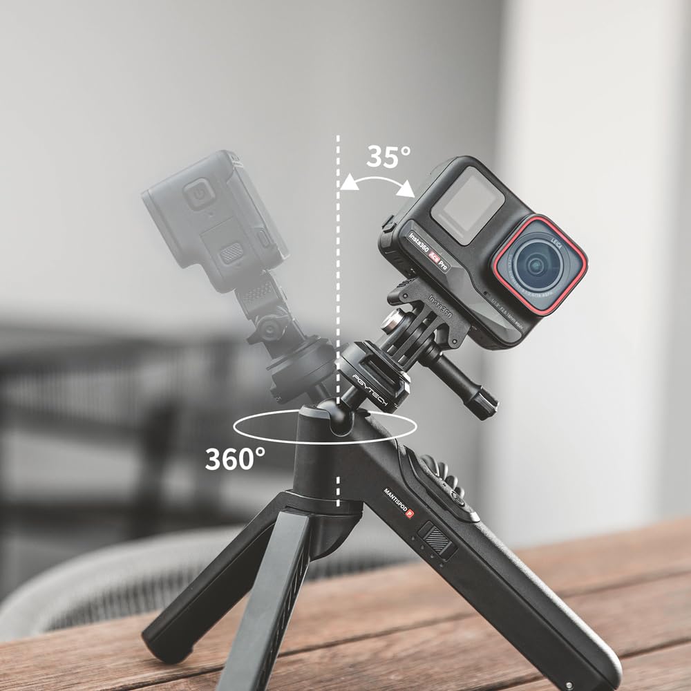 PGYTECH MantisPod Power PGYTECH Mini Foldable Camera Tripod for and Shooting (Insta360 Edition) MantisPod, Insta360-specific Tripod, Tripod, Selfies,