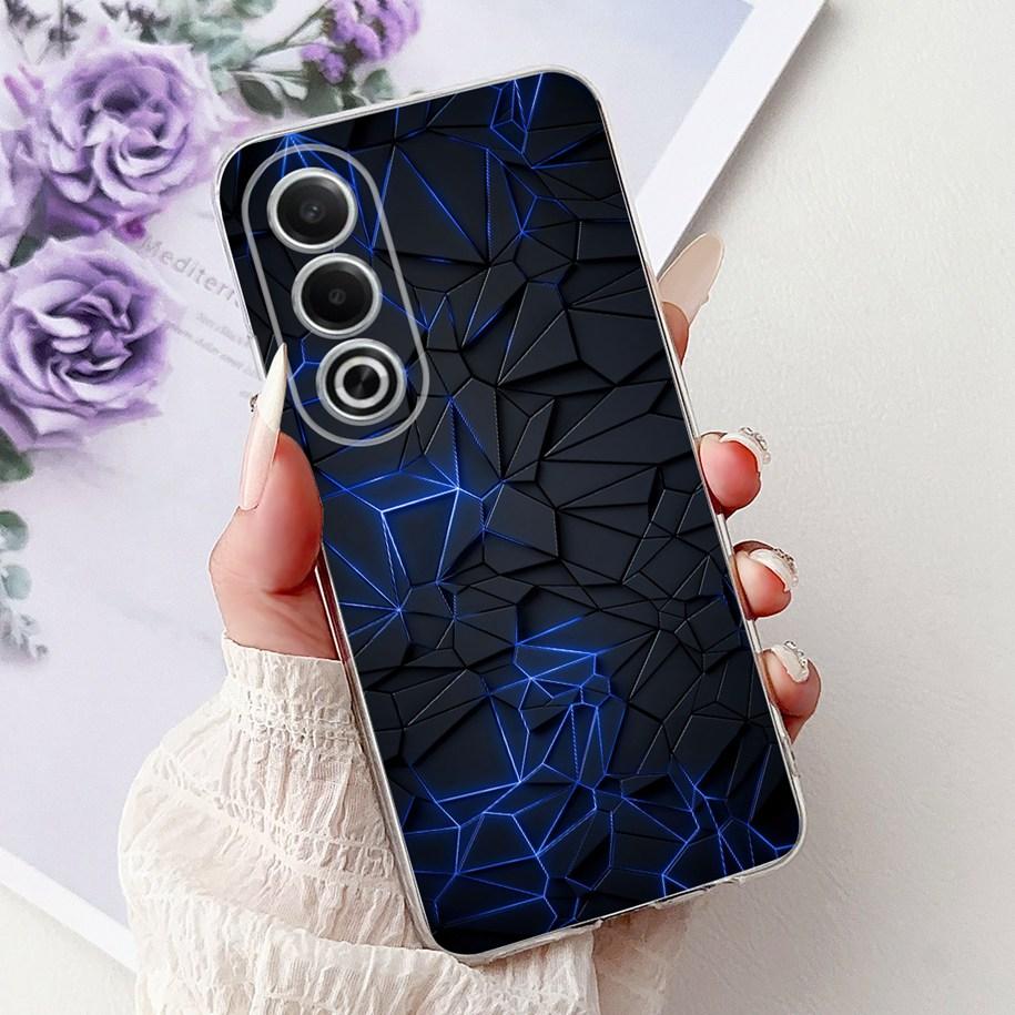For OPPO K12x A80 Case 2024 New Fashion Love Heart Soft Silicone Back Cover For OPPO A3 Pro 5G CPH2639 A 80 K 12x CPH2667 Bumper