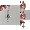 Angel Pendant Necklace For Women Men With Zinc Alloy And Vintage Design